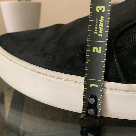 🔥1/2 of Summer Sale!🔥 VINCE Garvey Round Toe Slip-On Suede & Leather Sneakers - Picture 14 of 14